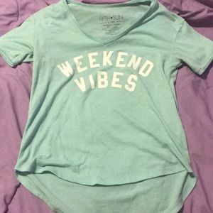 “Weekend vibes” t-shirt